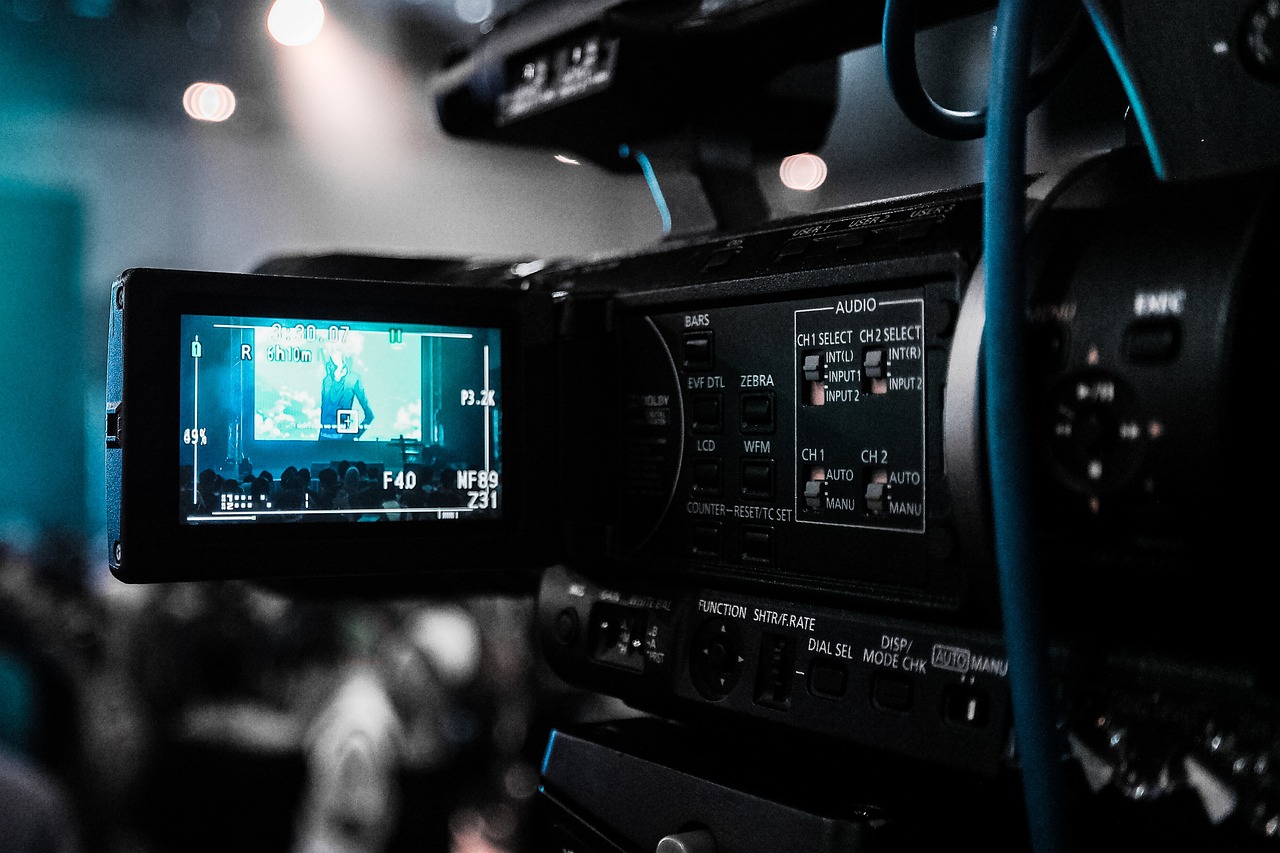 Camera and video production equipment.